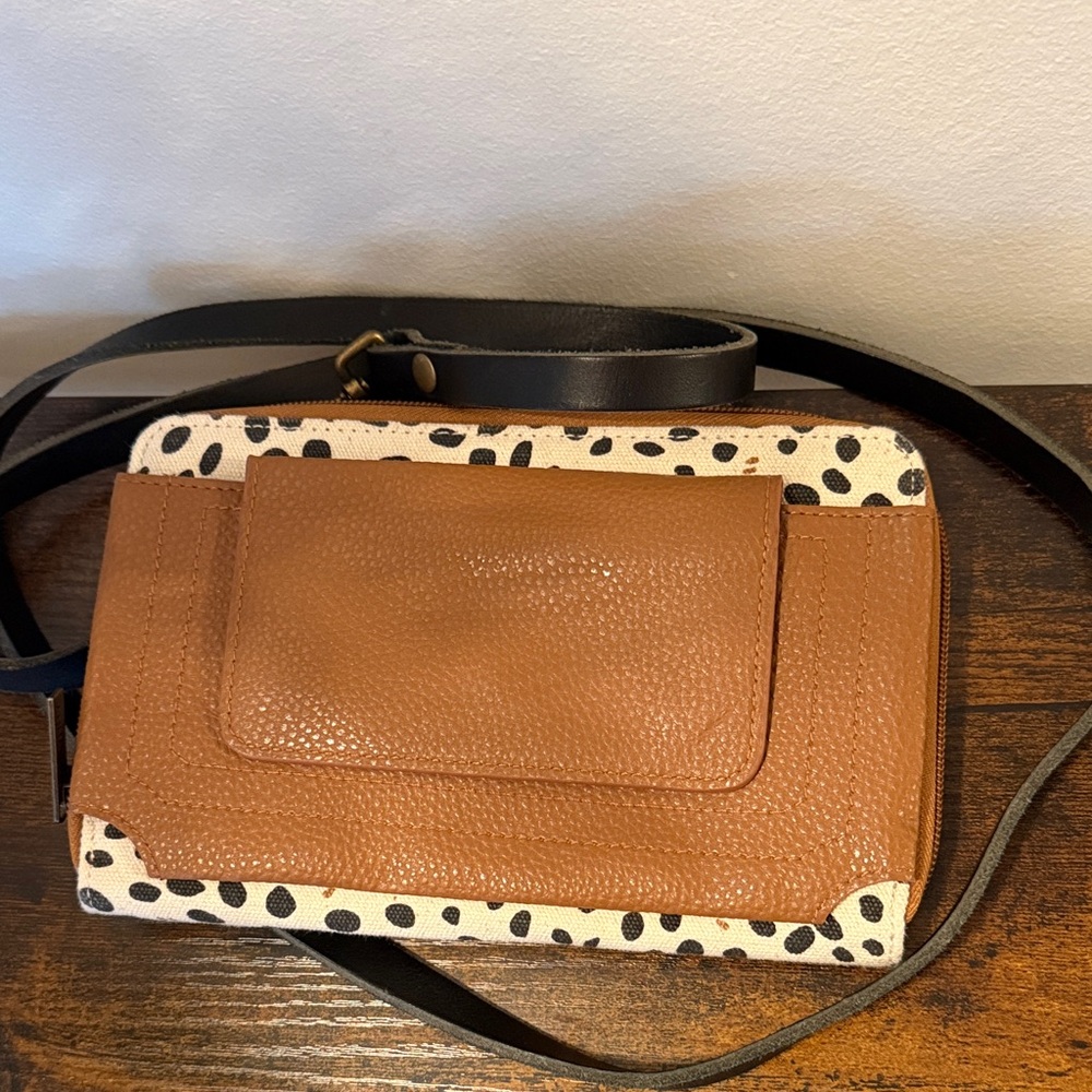 Brown and Black Women's Bag
